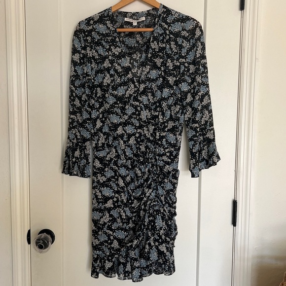Veronica Beard Black Multi Sean Dress - Picture 1 of 15